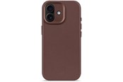 Mobil - Deksel og etui - Decoded - Leather Backcover for iPhone 17 - Chocolat brown - D26IPO17BC1CN