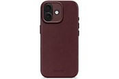 Mobil - Deksel og etui - Decoded - Leather Backcover for iPhone 17 - Dark Ruby - D26IPO17BC1DY