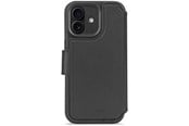 Mobil - Deksel og etui - Decoded - Leather Detachable Wallet for iPhone 17 - Black - D26IPO17DW5BK