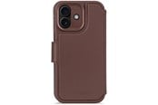 Mobil - Deksel og etui - Decoded - Leather Detachable Wallet for iPhone 17 - Chocolat Brown - D26IPO17DW5CN