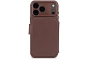 Mobil - Deksel og etui - Decoded - Leather Detachable Wallet for iPhone 17 Pro - Chocolat Brown - D26IPO17PDW5CN