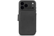 Mobil - Deksel og etui - Decoded - Leather Detachable Wallet for iPhone 17 Pro Max - Black - D26IPO17PMDW5BK