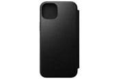 Mobil - Deksel og etui - Nomad Modern Leather Folio - iPhone 15 Plus | Black | Leather - NM01624585