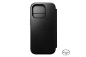 Mobil - Deksel og etui - Nomad Modern Leather Folio - iPhone 16 Pro | Black | Horween - NM01677185