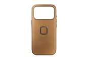 Mobil - Deksel og etui - Peak Design Mobile Everyday Fabric Case iPhone 17 Pro Tan - M-MC-CF-BR-1