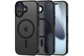 Mobil - Deksel og etui - Tech-Protect MagMat MagSafe Case for iPhone 17 - Matte Black - 5906302319855