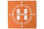 Droner - HOVERAir - Aqua Foldable Takeoff Pad - Orange - SP88H001