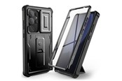 Mobil - Deksel og etui - Tech-Protect Kevlar Cam+ Case for Samsung Galaxy S25 Ultra - Black - 5906302321742