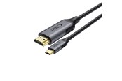 Skjermkabel - Tech-Protect UltraBoost USB-C / HDMI 60Hz 180cm Cable - Black - 5906302321773