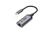 Skjermkabel - Tech-Protect UltraBoost USB-C to Ethernet RJ45 1000Mbps Adapter - Black - 5906302321834