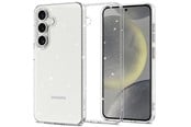 Mobil - Deksel og etui - Tech-Protect FlexAir Case for Samsung Galaxy S25 - Clear Glitter - 5906302321971
