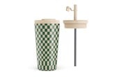 Kjøkkentilbehør - Burga Ivy League - Travel Mug 500ml with Flap & Straw Set - 950258