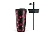 Kjøkkentilbehør - Burga Cherrybomb - Travel Mug 500ml with Flap & Straw Set - 950404