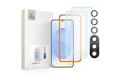 Mobil - Beskyttelsesglass - Tech-Protect Supreme Set for Samsung Galaxy S25+ 2x Tempered Glass for Display / Tempered Glass for Camera - Clear - 5906302322220
