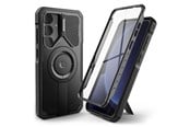 Mobil - Deksel og etui - Tech-Protect Kevlar MagSafe+ Case for Samsung Galaxy S25 Plus - Black - 5906302322275