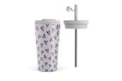 Kjøkkentilbehør - Burga Love Me Right - Travel Mug 500ml with Flap & Straw Set - 950536