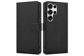 Mobil - Deksel og etui - Tech-Protect Wallet Case for Samsung Galaxy S25 Ultra - Black - 5906302322404
