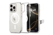 Mobil - Deksel og etui - Tech-Protect Flexair Hybrid CC Magsafe Case for iPhone 16 Pro - Transparent - 5906302322688