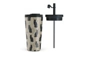 Kjøkkentilbehør - Burga Salem - Travel Mug 500ml with Flap & Straw Set - 974796