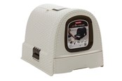Katt - Curver Cat litter box - cream/brown - 198849