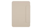 Nettbrett - Deksler og etui - Pomologic BookCover w Mag iPad Pro 11 M4/M5 Ivory - POM-24BCSMP11-806