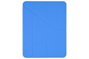 Nettbrett - Deksler og etui - Pomologic - BookFold Clear for iPad 10.2 9th Gen Clear/Blue - POM-CLOC102-202