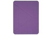 Nettbrett - Deksler og etui - Pomologic - BookFold Clear for iPad 10.2 9th Gen Clear/Purple - POM-CLOC102-205