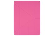 Nettbrett - Deksler og etui - Pomologic - BookFold Clear for iPad 10.2 9th Gen Clear/Pink - POM-CLOC102-207