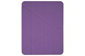 Nettbrett - Deksler og etui - Pomologic - BookFold Clear for iPad Air 11 M2/M3/M4 Clear/Purple - POM-CLOCA109-205