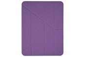 Nettbrett - Deksler og etui - Pomologic - BookFold Clear for iPad Pro 11 M4/M5 Clear/Purple - POM-CLOCP11-205