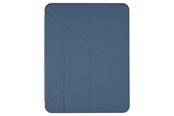 Nettbrett - Deksler og etui - Pomologic - BookFold Clear for iPad Pro 11 M4/M5 Clear/Navy - POM-CLOCP11-206