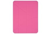 Nettbrett - Deksler og etui - Pomologic - BookFold Clear for iPad Pro 11 M4/M5 Clear/Pink - POM-CLOCP11-207