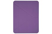 Nettbrett - Deksler og etui - Pomologic - BookFold Clear for iPad Pro 13 M4/M5 Clear/Purple - POM-CLOCP129-205