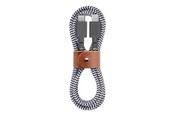 USB - Native Union Belt Cable - Lightning cable - Lightning / USB - 1.2 m - BELT-KV-CL-CS-BK-2