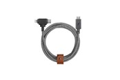 USB - Native Union Belt Duo Pro mobile phone cable - BELT-PROCCL-ZEB-NP