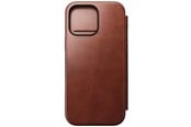Mobil - Deksel og etui - Nomad Modern Leather Folio - iPhone 16 Pro Max | Olde Dublin | Horween - NM01397885