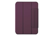 Nettbrett - Deksler og etui - Pomologic - BookCover w Mag for iPad Mini 7th Gen Burgundy - POM-BCSMM-805