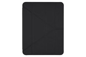 Nettbrett - Deksler og etui - Pomologic - BookFold Clear w/Pencil for iPad 10.2 Clear/Black - POM-PENCLOC102-201