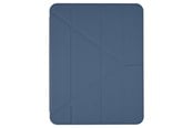 Nettbrett - Deksler og etui - Pomologic - BookFold Clear w/Pencil for iPad 10.2 Clear/Navy - POM-PENCLOC102-206