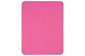 Nettbrett - Deksler og etui - Pomologic - BookFold Clear w/Pencil for iPad Air 11 M2/M3/M4 Clear/Pink - POM-PENCLOCA109-207