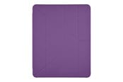 Nettbrett - Deksler og etui - Pomologic - BookFold Clear w/Pencil for iPad Pro 13 M4/M5 Clear/Purple - POM-PENCLOCP129-205