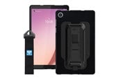 Nettbrett - Deksler og etui - Armor-X Lenovo Tab M8 (4th Gen) TB300 | Shockproof Case w/ Kickstand & hand stra - PXS-LN-M8G4