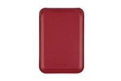 Mobil - Andre tilbehør - Pomologic Card Wallet Stand Red Velvet w/Mag - POM-CWS-302
