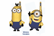 Rollelek - Despicable Me 3D Minions Walkie talkies - 20511