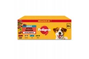 Hund - Pedigree Adult Selection of flavours in jelly - wet dog food - 80x100g - 5900951357121
