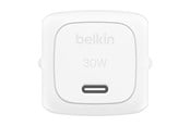 Mobil - Adaptere og ladere - Belkin 30w USB-C Wall Charger White 1 PCS BULK - BBC024kqWH-1PC