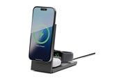 Mobil - Adaptere og ladere - Native Union wireless charging stand - rise 3-in-1 - + AC power adapter - 15 Watt - RS-3IN1-BLK-INT