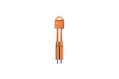 Mobil - Adaptere og ladere - Nomad ChargeKey - USB C | V2 | Stellar Orange - NM014643858