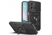 Mobil - Deksel og etui - Tech-Protect  CamShield Pro Case for Motorola Moto G67 / G77 - Black - 5906302323265