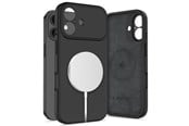 Mobil - Deksel og etui - Tech-Protect Silicone MagSafe Case for iPhone 17 - Black - 5906302330133
